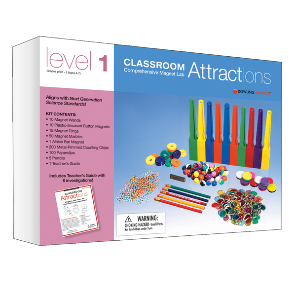 Dowling Magnets Classroom Attractions Kit, Level 1 731301